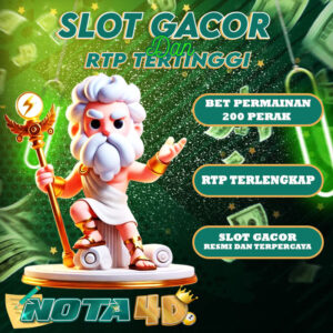 Nota4d Hadirkan Slot Gacor Resmi, Aman, dan Terpercaya