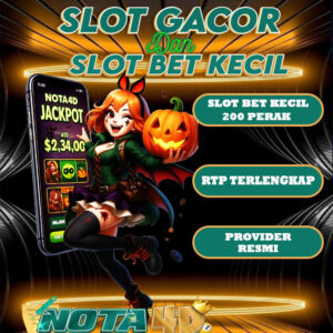 Nota4d Situs Slot Gacor Terpercaya dengan Betting Rendah dan Jackpot Setiap Hari